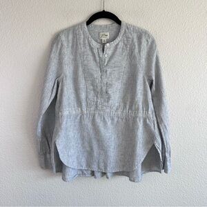 J. Crew Women’s Gathered Front Popover Blouse